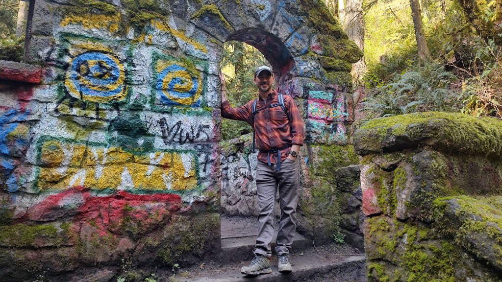 Wade at the Witch's Castle.